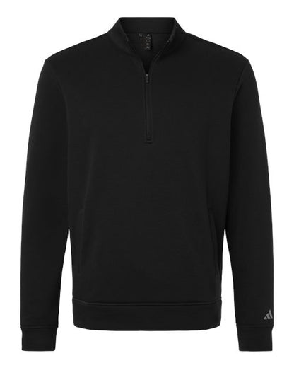 Adidas Men's Elevated Fleece Quarter-Zip Pullover - A721 - EMBROIDERED
