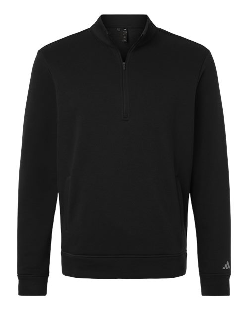 Adidas Men's Elevated Fleece Quarter-Zip Pullover - A721 - EMBROIDERED