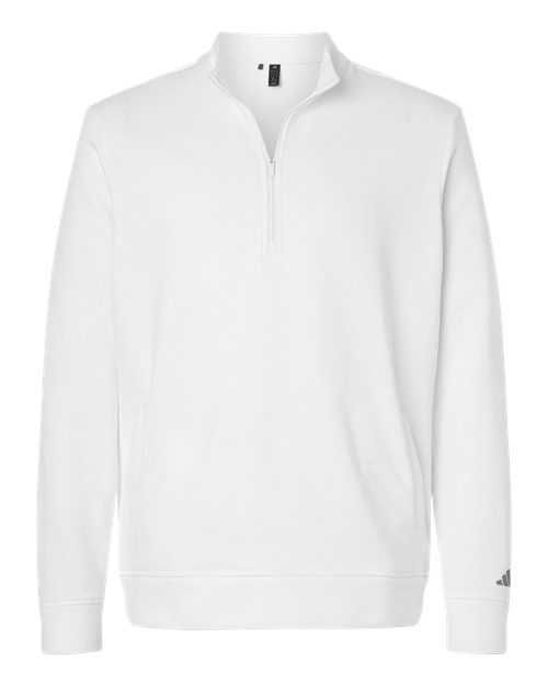 Adidas Men's Elevated Fleece Quarter-Zip Pullover - A721 - EMBROIDERED