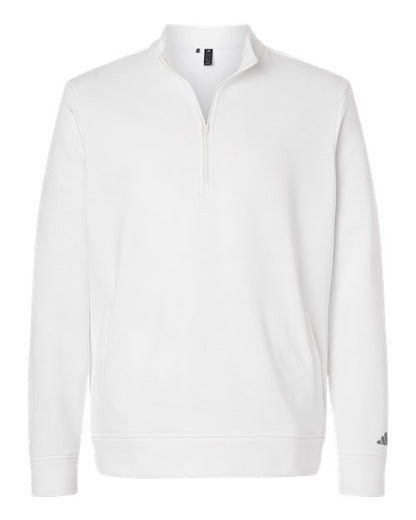 Adidas Men's Elevated Fleece Quarter-Zip Pullover - A721 - EMBROIDERED