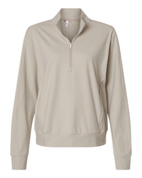 Adidas Women's Ultimate365 Quarter-Zip Pullover - A1002 - EMBROIDERED