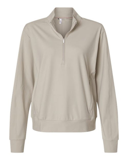 Adidas Women's Ultimate365 Quarter-Zip Pullover - A1002 - EMBROIDERED