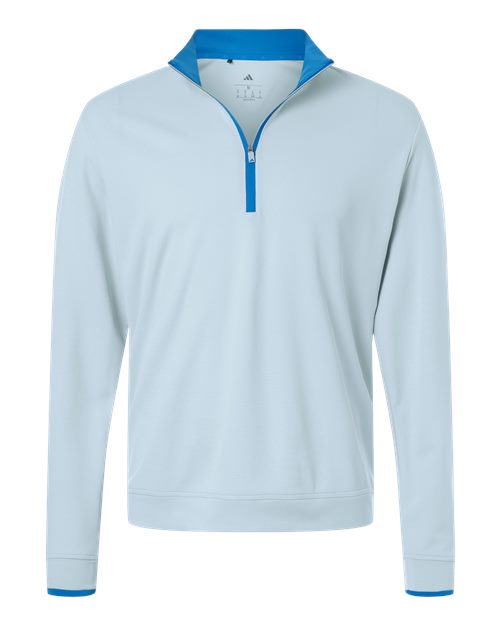 Adidas Men's Performance Lightweight Quarter-Zip Pullover - A2002 - EMBROIDERED