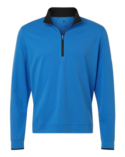 Adidas Men's Performance Lightweight Quarter-Zip Pullover - A2002 - EMBROIDERED