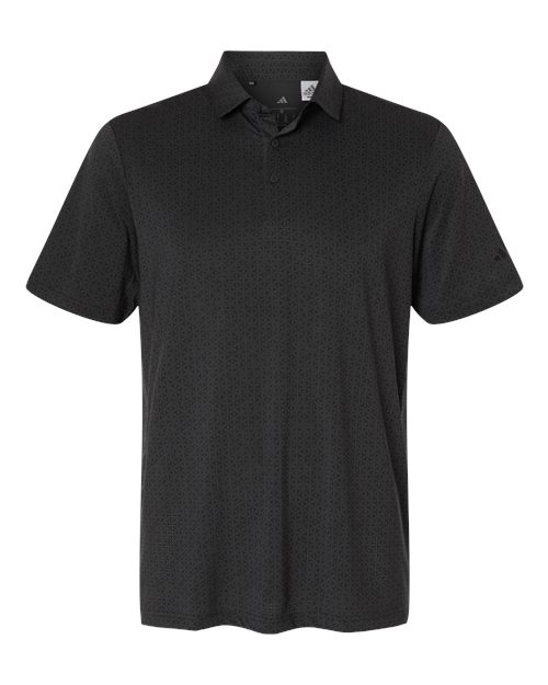 Adidas Men's Ultimate365 Mesh Tango Print Climacool Polo - A2023 - EMBROIDERED