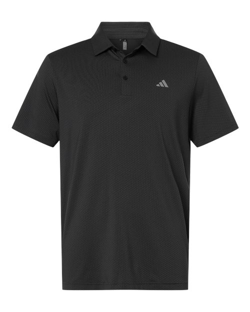 Adidas Men's Performance Textured Polo - A2024 - EMBROIDERED