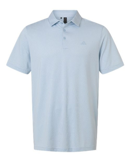 Adidas Men's Performance Textured Polo - A2024 - EMBROIDERED