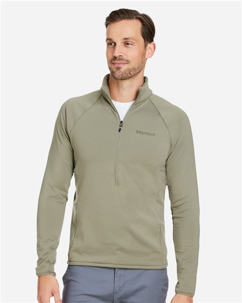 Marmot Men's Leconte Half-Zip Pullover - M15381 - EMBROIDERED