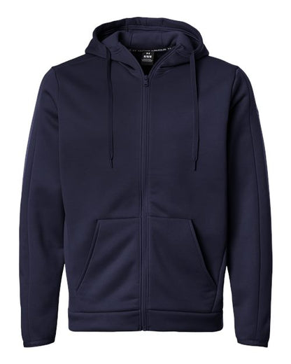 Under Armour Men's Armour Fleece Pro Hooded Full-Zip - 6010886 - EMBROIDERED
