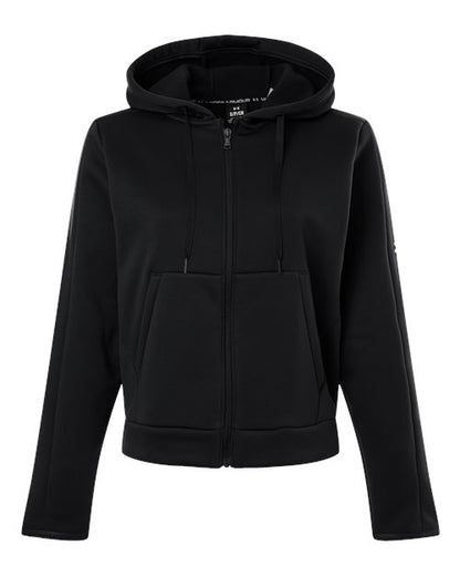 Under Armour Women's Armour Fleece Pro Hooded Full-Zip - 6010941 - EMBROIDERED