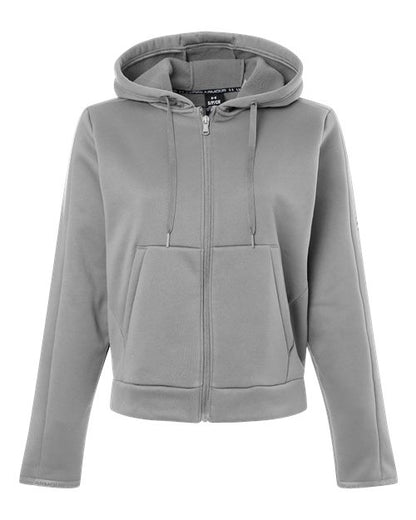 Under Armour Women's Armour Fleece Pro Hooded Full-Zip - 6010941 - EMBROIDERED