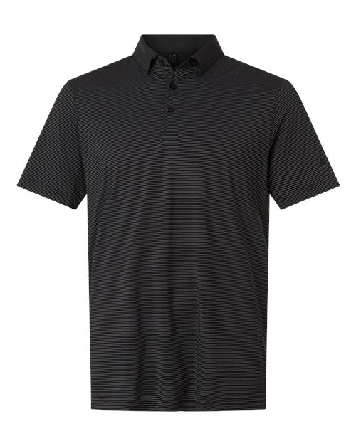 Adidas Men's Ultimate365 Pencil Stripe Climacool Polo - A2026 - EMBROIDERED