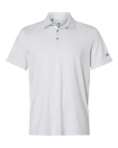 Adidas Men's Ultimate365 Pencil Stripe Climacool Polo - A2026 - EMBROIDERED