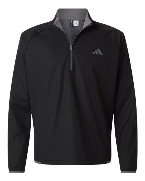 Adidas Men's Ultimate365 Wind Quarter-Zip Pullover - A2027 - EMBROIDERED