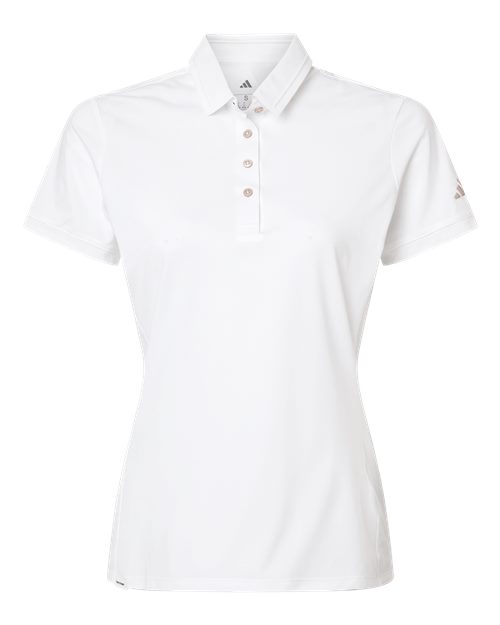 Adidas Women's Ultimate365 Tour Twistknit Polo - A1016 - EMBROIDERED