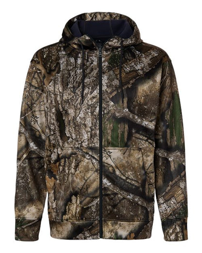 RealTree Unisex Realtree(R) Performance Full-Zip Hooded Sweatshirt - RT5201 - EMBROIDERED