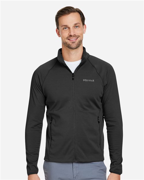 Marmot Men's Leconte Fleece Jacket - M15382 - EMBROIDERED