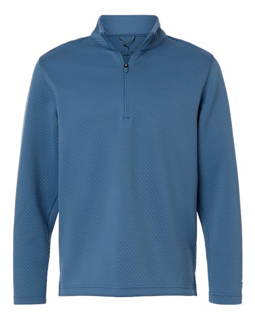 Puma Golf Men's Pebble Quarter-Zip Pullover - 638595 - EMBROIDERED