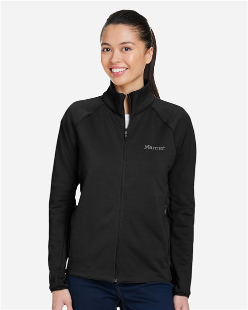 Marmot Women's Leconte Fleece Jacket - M15392 - EMBROIDERED