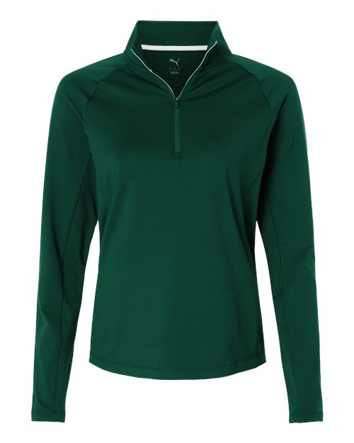 Puma Golf Women's Pure 2.0 Quarter-Zip - 629449 - EMBROIDERED