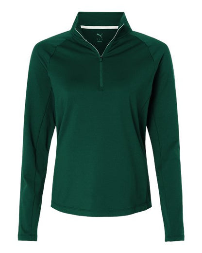 Puma Golf Women's Pure 2.0 Quarter-Zip - 629449 - EMBROIDERED