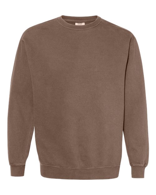 Comfort Colors Unisex Garment-Dyed Crewneck Sweatshirt - 1566 - EMBROIDERED