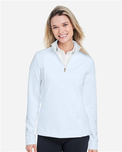 Fairway & Greene Women's Wells Tech Quarter-Zip Pullover - F12250 - EMBROIDERED
