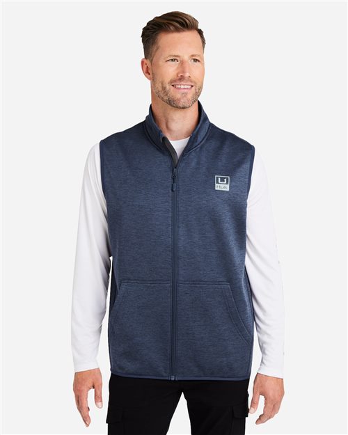 HUK Men's Coldfront+ Vest - H130099 - EMBROIDERED