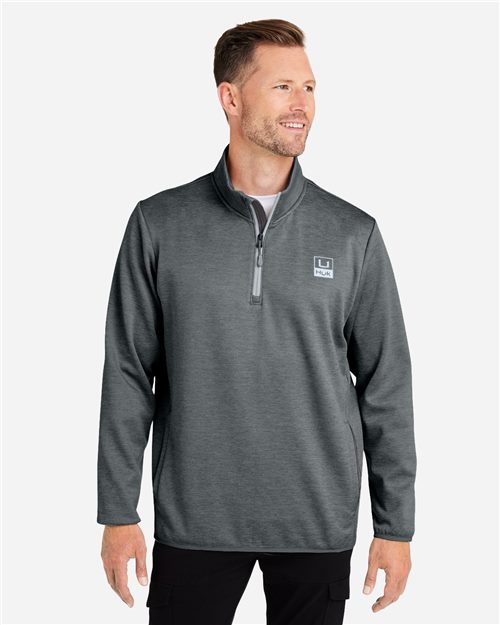 HUK. Men's Coldfront+ Quarter-Zip Pullover. H130098