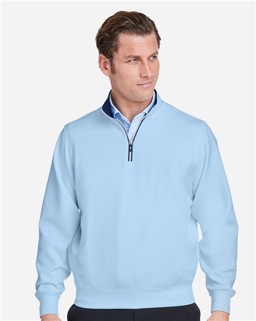 Fairway & Greene Men's Caves Tech Quarter-Zip Pullover - C11512 - EMBROIDERED