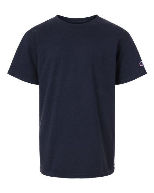 Champion Youth Jersey T-Shirt - CH1081 - EMBROIDERED