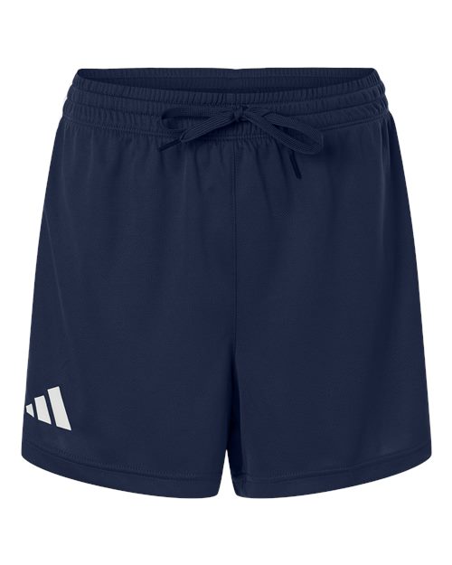 Adidas Women's 3-Stripes 3" Shorts - AT301 - EMBROIDERED