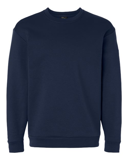 Adidas Men's Fleece Crewneck Sweatshirt - AT200 - EMBROIDERED