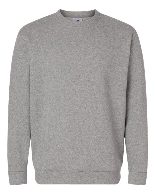 Adidas Men's Fleece Crewneck Sweatshirt - AT200 - EMBROIDERED