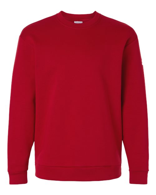 Adidas Men's Fleece Crewneck Sweatshirt - AT200 - EMBROIDERED