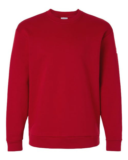 Adidas Men's Fleece Crewneck Sweatshirt - AT200 - EMBROIDERED
