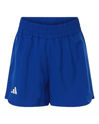 Adidas Women's D4T Woven 3" Shorts - AT306 - EMBROIDERED