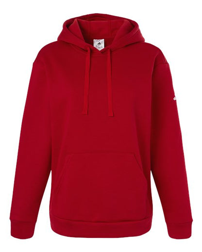 Adidas Women's Fleece Hooded Sweatshirt - AT204 - EMBROIDERED