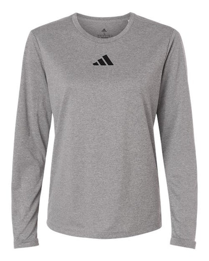 Adidas Women's Pregame Long Sleeve T-Shirt - AT105 - EMBROIDERED