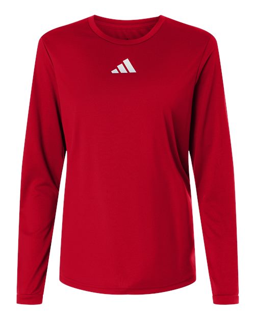 Adidas Women's Pregame Long Sleeve T-Shirt - AT105 - EMBROIDERED