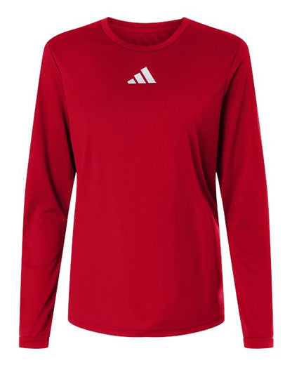 Adidas Women's Pregame Long Sleeve T-Shirt - AT105 - EMBROIDERED