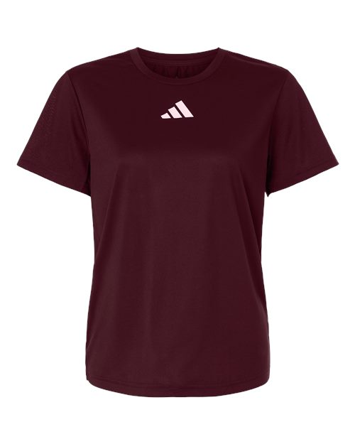 Adidas Women's Pregame T-Shirt - AT102 - EMBROIDERED