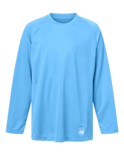 HUK Youth Pursuit Long Sleeve T-Shirt - H712L004 - EMBROIDERED