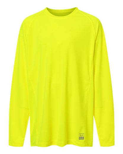 HUK Youth Pursuit Long Sleeve T-Shirt - H712L004 - EMBROIDERED