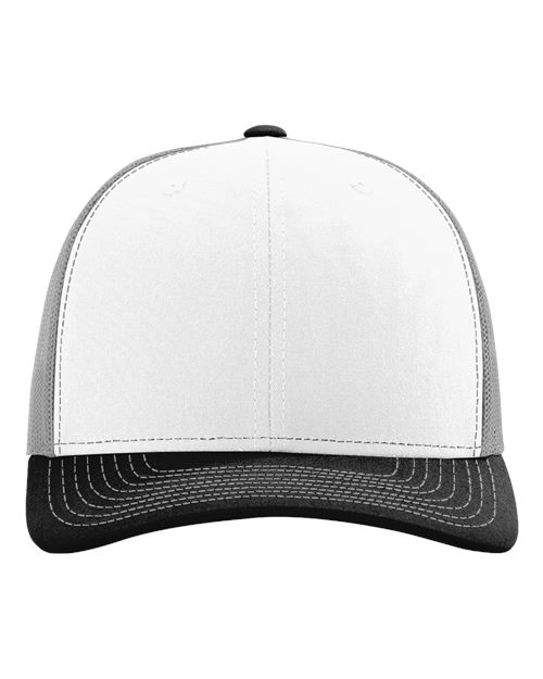 Richardson Snapback Trucker Cap - 112 - EMBROIDERED
