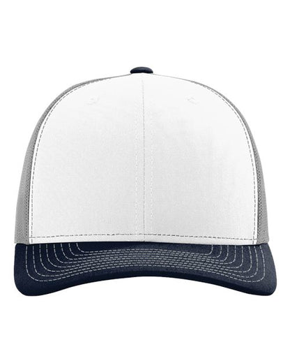 Richardson Snapback Trucker Cap - 112 - EMBROIDERED