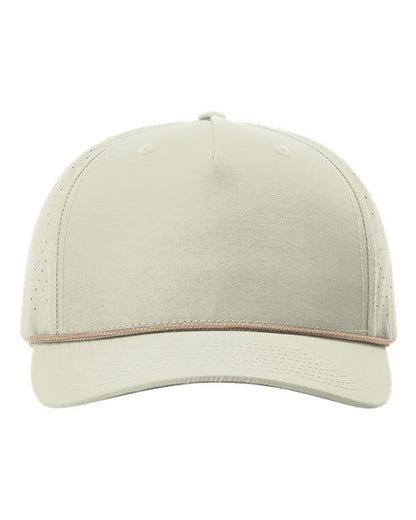 Richardson Laser Perf Performance Rope Cap - 355 - EMBROIDERED