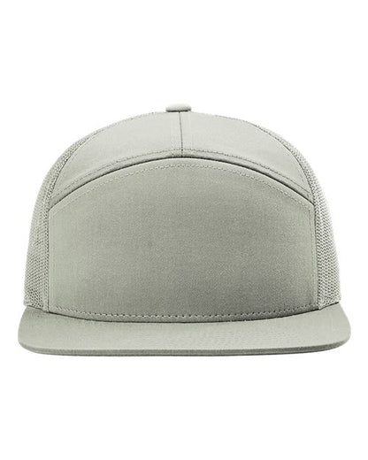 Richardson Seven-Panel Trucker Cap - 168 - EMBROIDERED