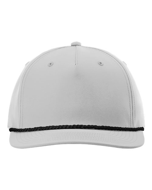 Richardson Five-Panel Classic Rope Cap - 258 - EMBROIDERED