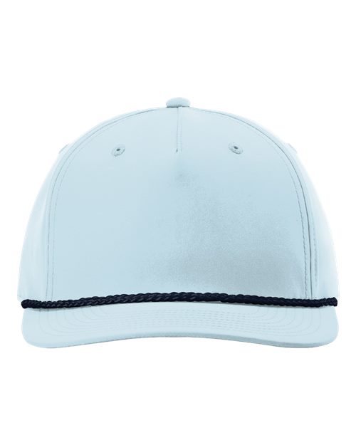 Richardson Five-Panel Classic Rope Cap - 258 - EMBROIDERED